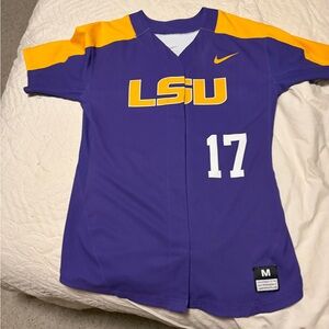 LSU Purple and Yellow Nike Jersey